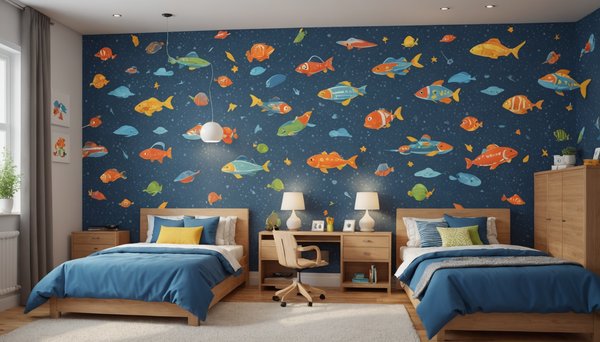 Idées de papier peint pour la chambre de votre garçon