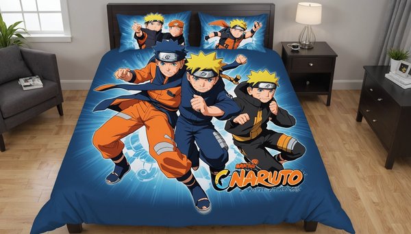 Housse de couette naruto : le choix parfait pour votre chambre