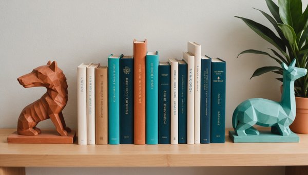 Sélection de serre-livres créatifs : alliez design et budget !